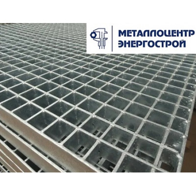 Прессованный настил Р 34*33/30*3 1000х1000 с зубом противоскольжения